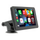 Преносим CarPlay / Android Auto дисплей No brand X5306L, 7", За автомобил - 13312