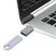 Преходник DeTech, USB (F) – USB C (M) OTG, Различни цветове - 17855