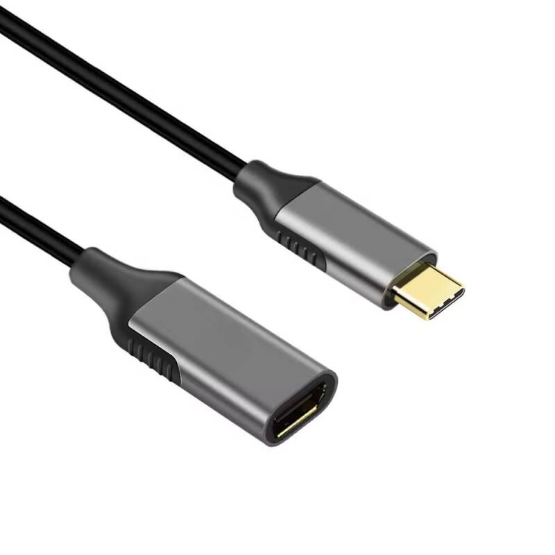 Преходник DeTech, USB-C – DP 4K, 60Hz, Черен - 17837