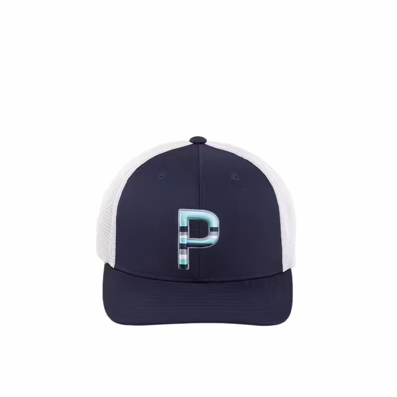 PUMA Sundown Trucker Snapback P Cap Blue/White