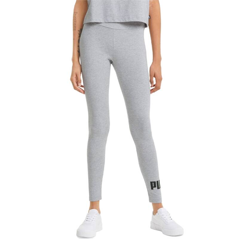 PUMA Essentials Logo Leggings Grey