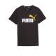 PUMA Essentials+ 2 Color Logo Tee Black