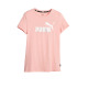 PUMA Essentials+ Logo Tee Pink