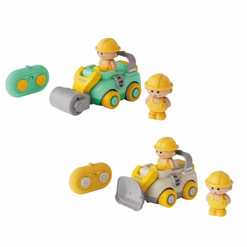Строителни колички със звукови ефекти и дистанционно управление