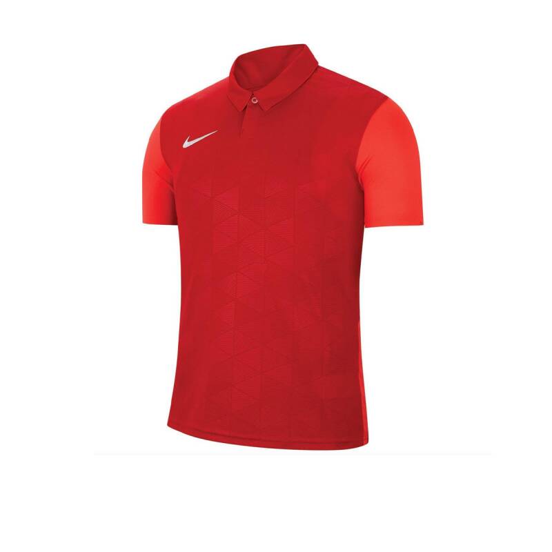 NIKE Trophy IV Short Sleeve Polo Red