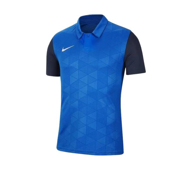 NIKE Trophy IV Short Sleeve Polo Blue