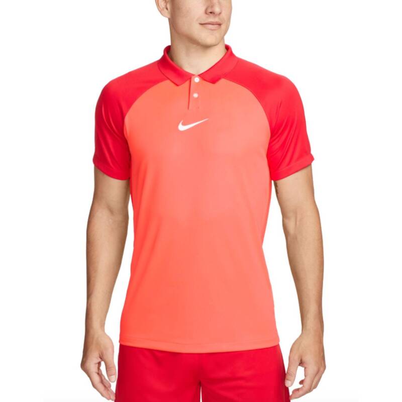 NIKE Academy Pro Short Sleeve Polo Red