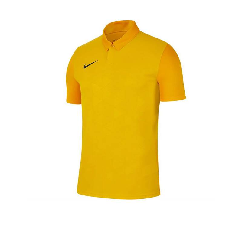 NIKE Trophi IV Short Sleeve Polo Yellow