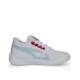 PUMA TRC Blaze Court Basketball Shoes White/Light Aqua