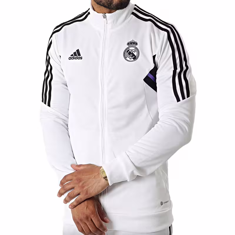 ADIDAS x Real Madrid Aeroready Training Tracktop White