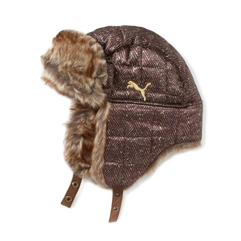 PUMA Downey Trapper Hat Brown K