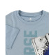 CONVERSE Pile'em Up Sneaker Tee Blue