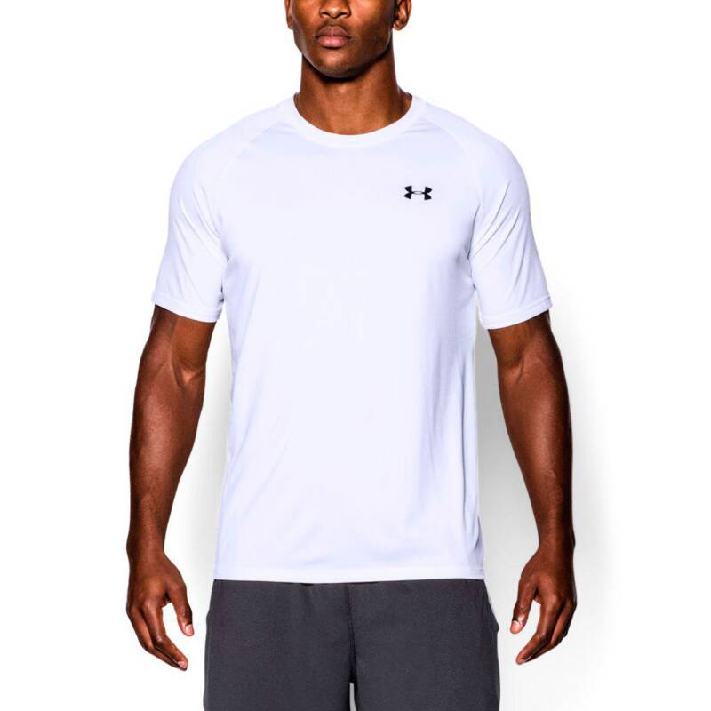 UNDER ARMOUR Tech SS Tee White