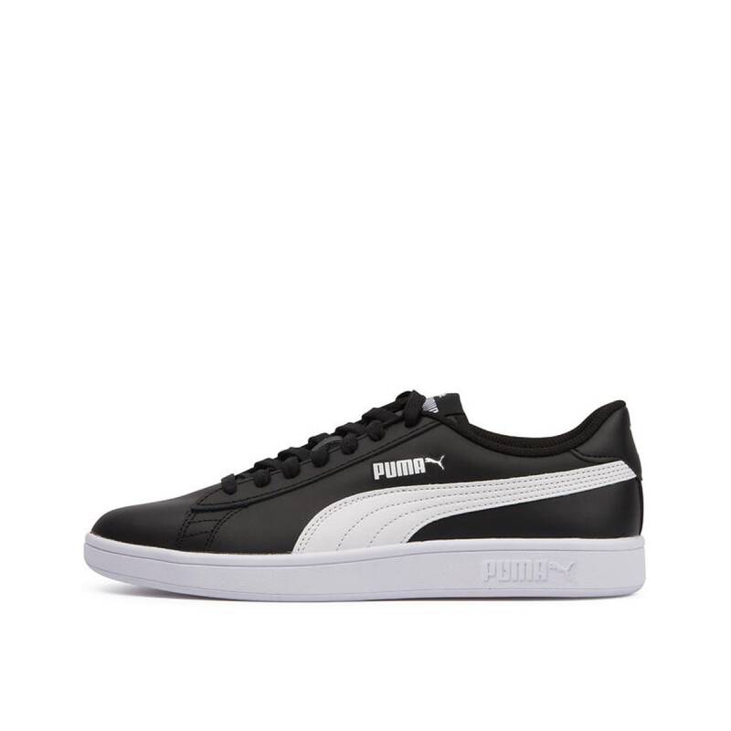 PUMA Smash V2 Leather Black & White