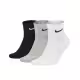 NIKE 3-Pack Everyday Ankle Training Socks BWG