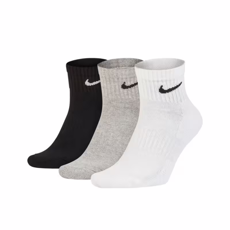 NIKE 3-Pack Everyday Ankle Training Socks BWG