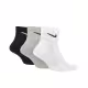 NIKE 3-Pack Everyday Ankle Training Socks BWG
