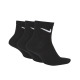 NIKE 3-Pack Everyday Ankle Training Socks Black