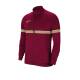 NIKE Dri-Fit Academy 21 Full-Zip Track Jacket Red