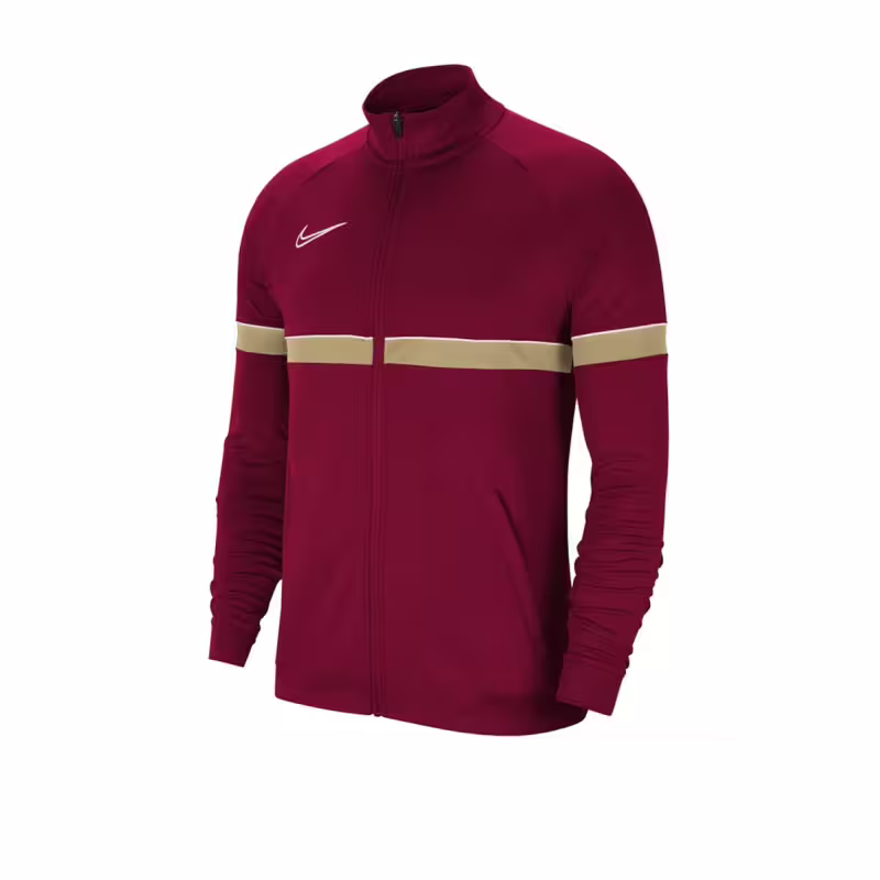 NIKE Dri-Fit Academy 21 Full-Zip Track Jacket Red