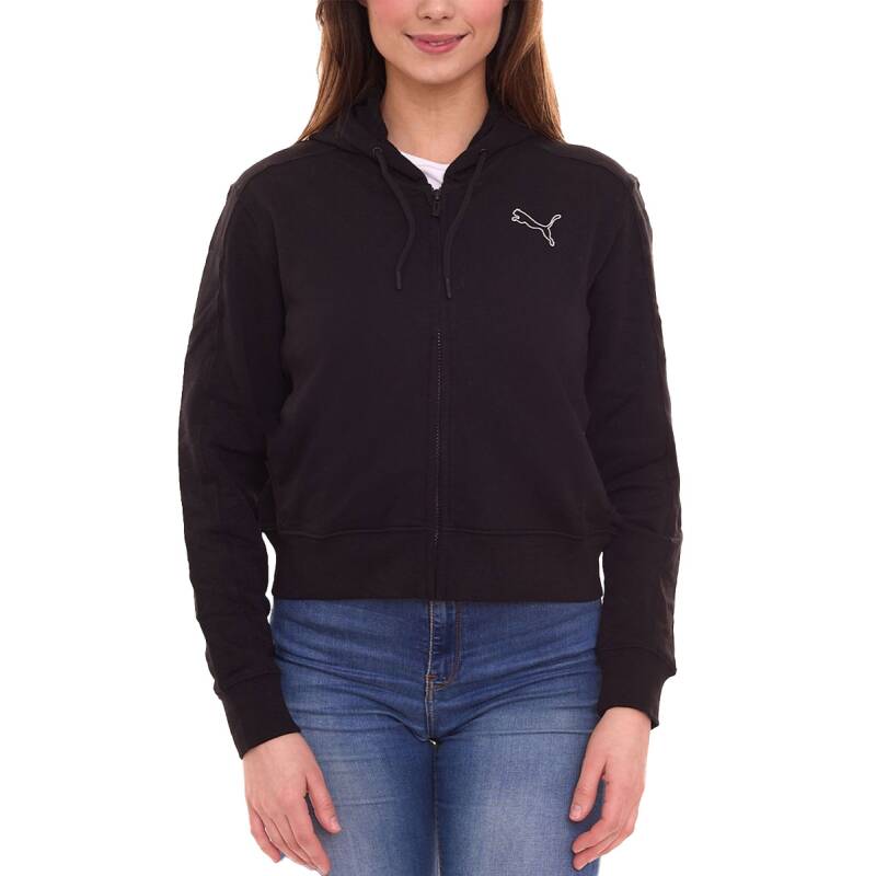 PUMA Her Full-Zip Hoodie Black