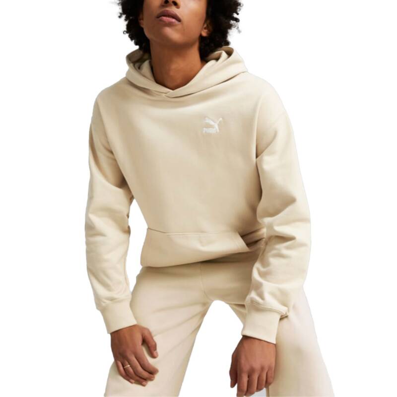 PUMA Classics Relaxed Hoodie Beige