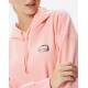 PUMA Downtown Oversized Graphic Hoodie Pink