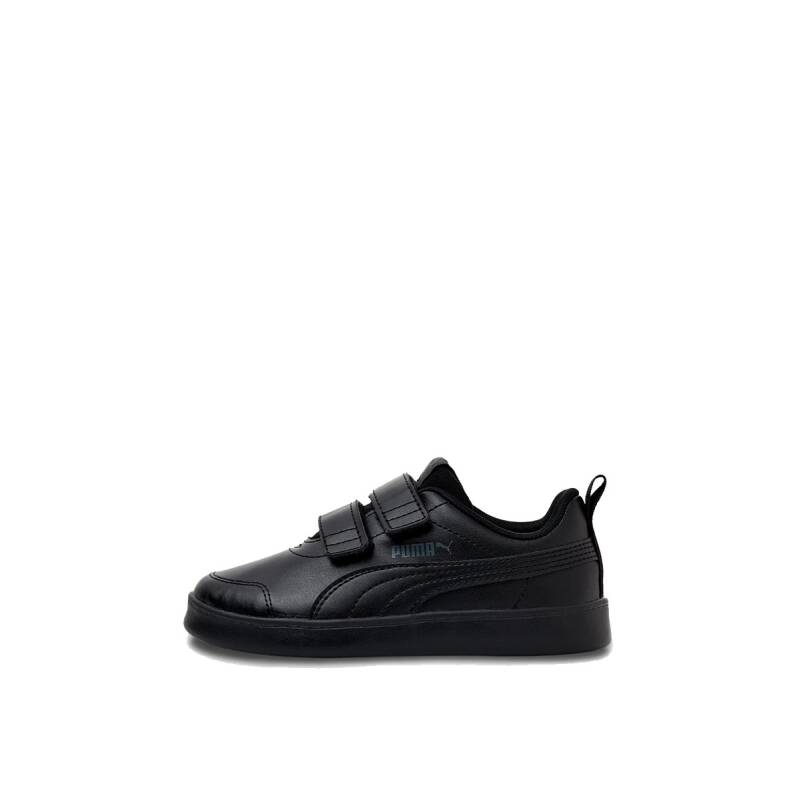 PUMA Courtflex Infants All Black