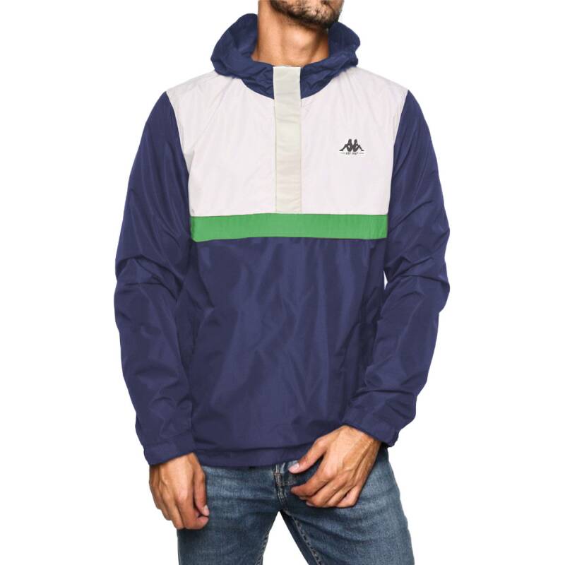 KAPPA Icilio Auth Windbaker Jacket Navy M