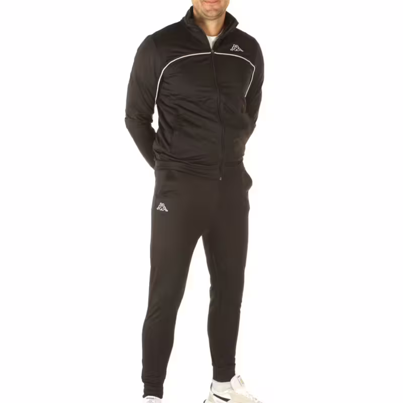 KAPPA Logo Dobra Tracksuit Black