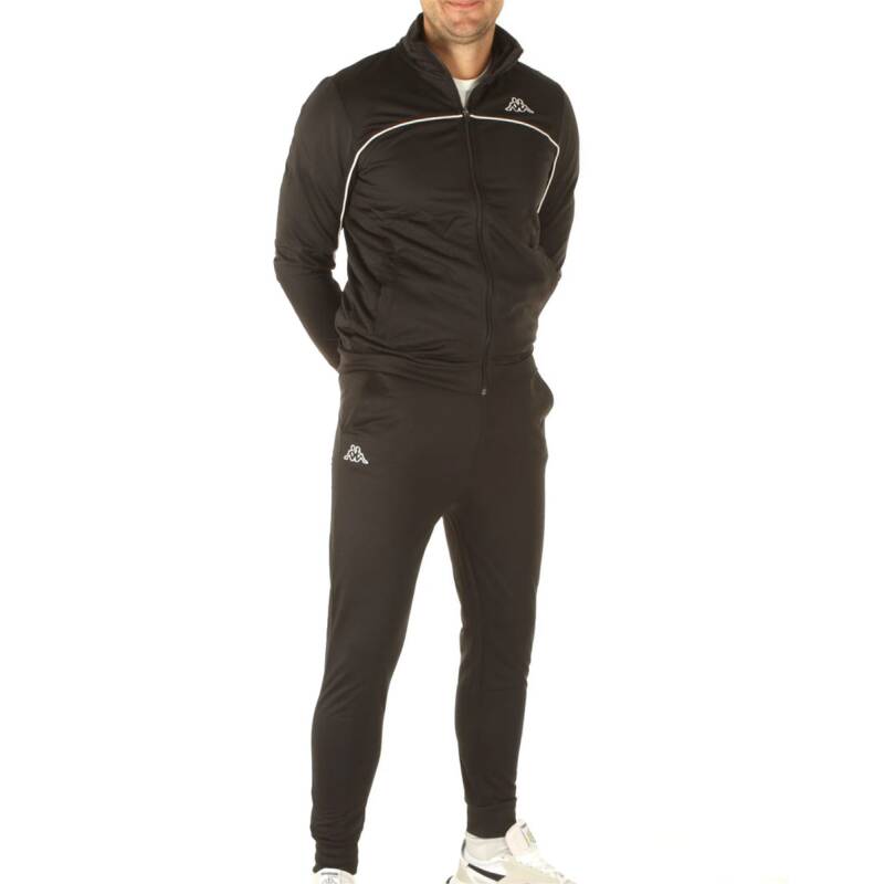 KAPPA Logo Dobra Tracksuit Black