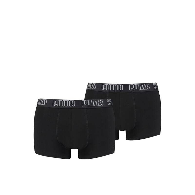 PUMA 2-Packs Basic Logo Boxers Black