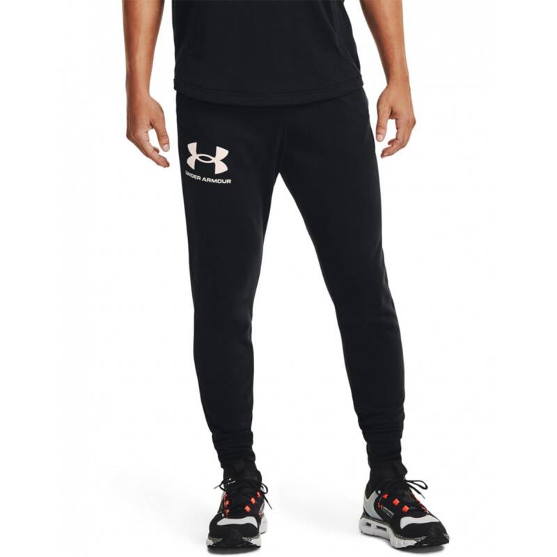 UNDER ARMOUR Rival Terry Jogger Black