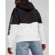 PUMA Power Colorblock Fleece Hoodie Black/White