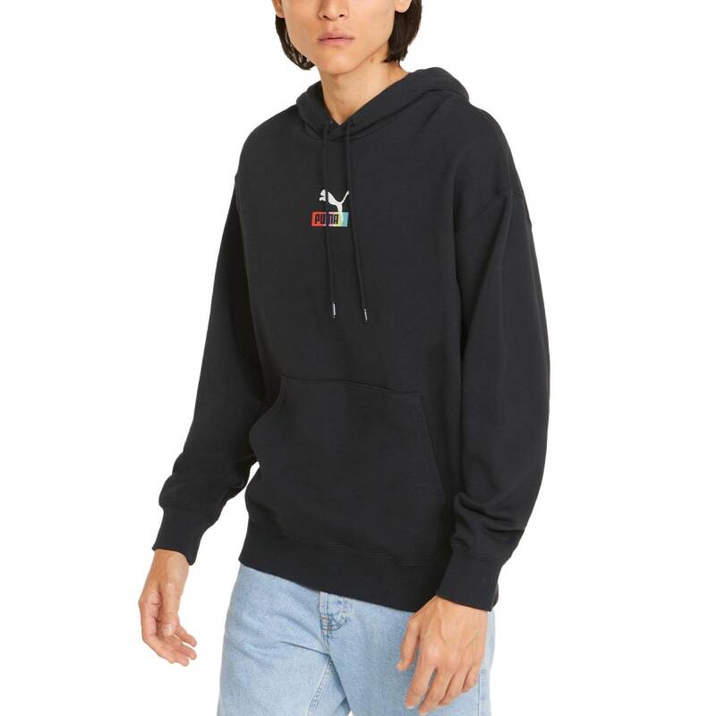 PUMA Brand Love Multiplacement Hoodie Black