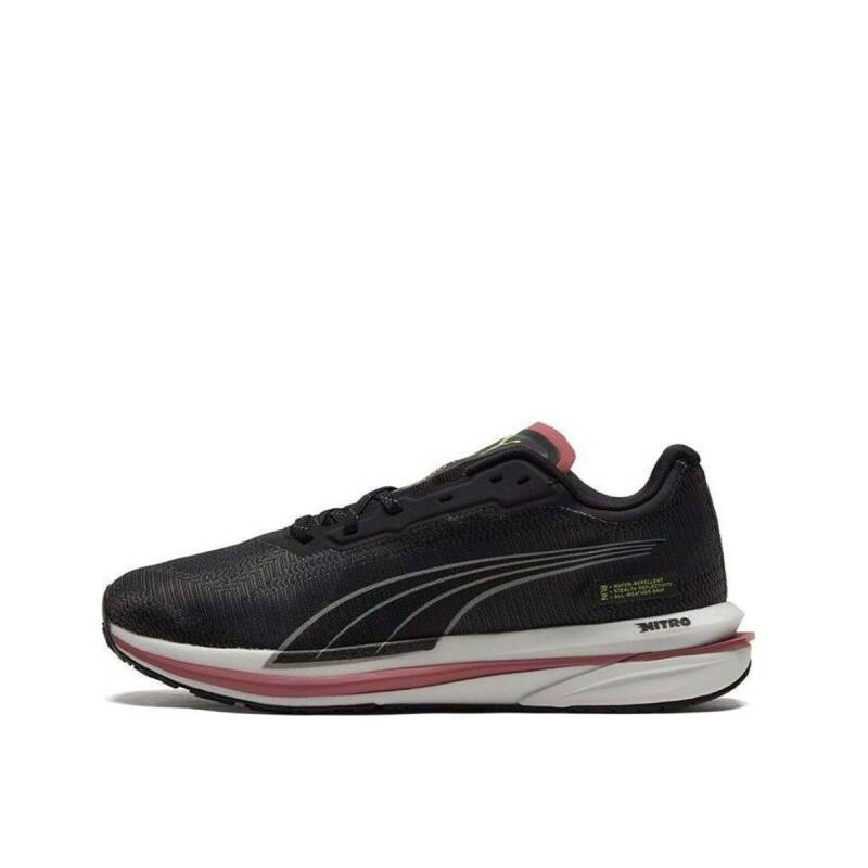 PUMA Velocity Nitro Water Repellent Running Shoes Black