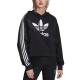 ADIDAS Adicolor Split Trefoil Hoodie Black