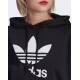 ADIDAS Adicolor Split Trefoil Hoodie Black