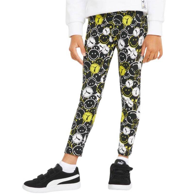 PUMA x Smiley World Printed Leggings Black/Multi