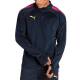 PUMA ТeamLiga Quarter-Zip Football Top Navy