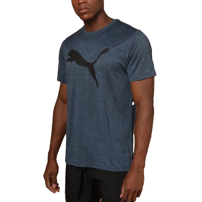 PUMA Favorite Heather Cat Training Tee Blue