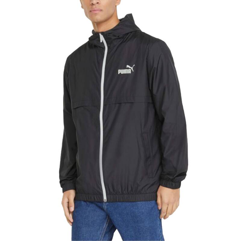 PUMA Essentials Solid Windbreaker Black M