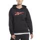 REEBOK Identity Vector Graphic Hoodie Black