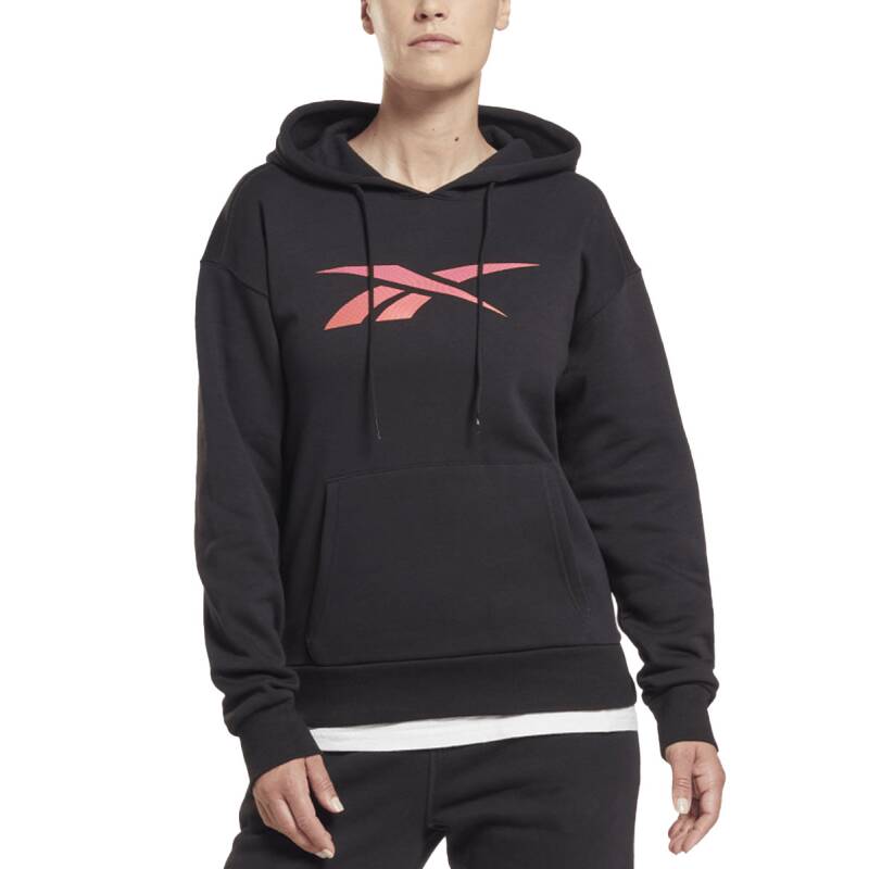 REEBOK Identity Vector Graphic Hoodie Black