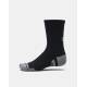 UNDER ARMOUR 3-Packs Performance Tech Crew Socks Black/Grey