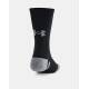 UNDER ARMOUR 3-Packs Performance Tech Crew Socks Black/Grey