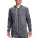 UNDER ARMOUR Rival Terry Full Zip Hoodie Grey