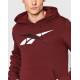 REEBOK Training Essentials Vector Hoodie Burgundy