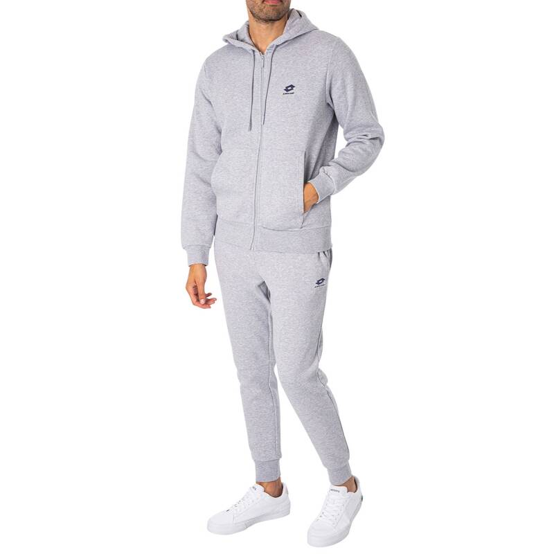 LOTTO Hooded Training Track Suit Grey