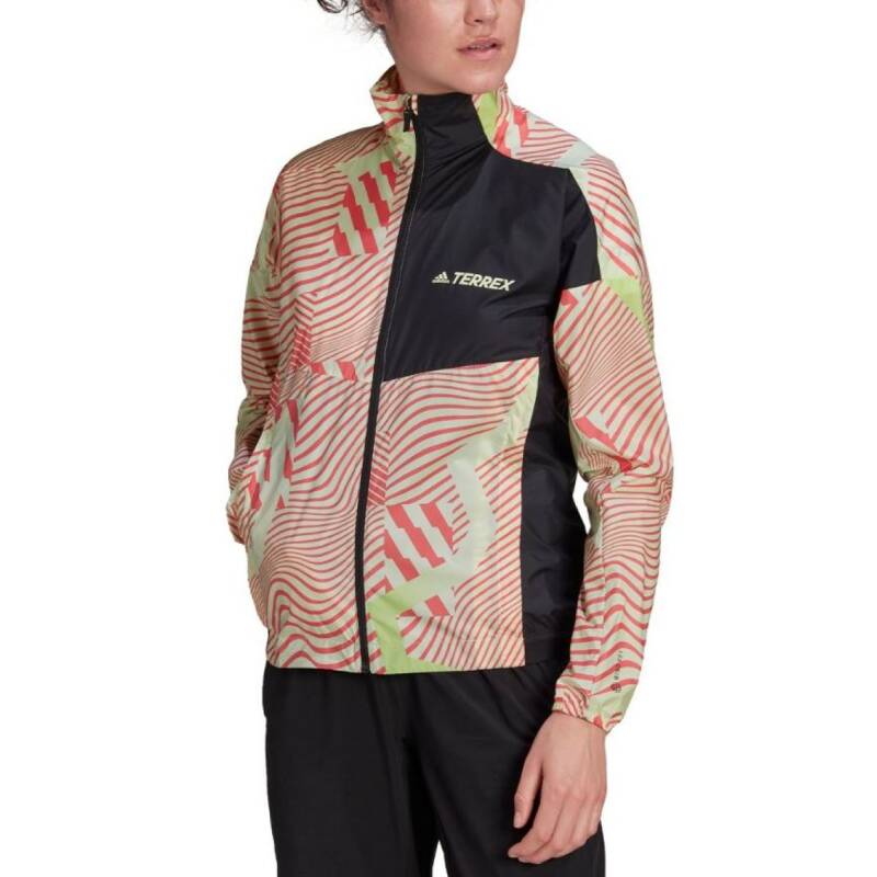 ADIDAS Terrex Trail Print Windbreaker Multicolor